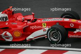 07.10.2005 Suzuka, Japan,  Michael Schumacher, GER, Scuderia Ferrari Marlboro, F2005, Action, Track - October, Formula 1 World Championship, Rd 18, Japanese Grand Prix, Friday Practice