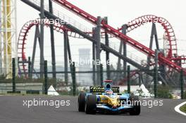 07.10.2005 Suzuka, Japan,  Fernando Alonso, ESP, Mild Seven Renault F1 Team, R25, Action, Track - October, Formula 1 World Championship, Rd 18, Japanese Grand Prix, Friday Practice
