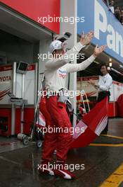 08.10.2005 Suzuka, Japan,  Ralf Schumacher, GER, Panasonic Toyota Racing gets pole position - October, Formula 1 World Championship, Rd 18, Japanese Grand Prix, Saturday Qualifying