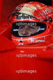 08.10.2005 Suzuka, Japan,  Michael Schumacher, GER, Ferrari - October, Formula 1 World Championship, Rd 18, Japanese Grand Prix, Saturday Qualifying