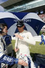 09.10.2005 Suzuka, Japan,  Mark Webber, AUS, BMW WilliamsF1 Team - October, Formula 1 World Championship, Rd 18, Japanese Grand Prix, Sunday Pre-Race Grid