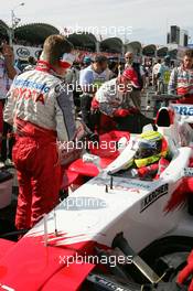 09.10.2005 Suzuka, Japan,  Ralf Schumacher, GER, Panasonic Toyota Racing - October, Formula 1 World Championship, Rd 18, Japanese Grand Prix, Sunday Pre-Race Grid