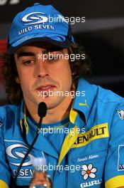 06.10.2005 Suzuka, Japan,  Fernando Alonso, ESP, Renault F1 Team - October, Formula 1 World Championship, Rd 18, Japanese Grand Prix, Thursday Press Conference