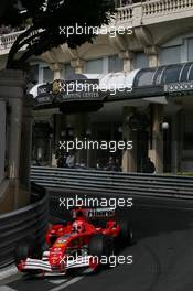 21.05.2005 Monte-Carlo, Monaco,  Michael Schumacher, GER, Scuderia Ferrari Marlboro, F2005, Action, Track - May, Formula 1 World Championship, Rd 6, Monaco Grand Prix, MON, Practice