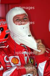 21.05.2005 Monte-Carlo, Monaco,  Michael Schumacher, GER, Scuderia Ferrari Marlboro, F2005, Pitlane, Box, Garage - May, Formula 1 World Championship, Rd 6, Monaco Grand Prix, MON, Practice