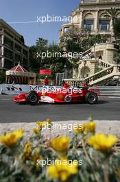 21.05.2005 Monte-Carlo, Monaco,  Michael Schumacher, GER, Scuderia Ferrari Marlboro, F2005, Action, Track - May, Formula 1 World Championship, Rd 6, Monaco Grand Prix, MON, Practice