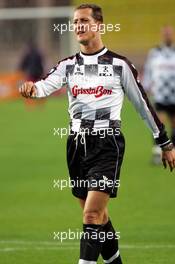 17.05.2005 Monte-Carlo, Monaco,  Charity Soccer (I`Amade) at the Stade Louis 2, with Prince Albert II of Monaco and Michael Schumacher, GER, Ferrari - May, Formula 1 World Championship, Rd 6, Monaco Grand Prix, MON