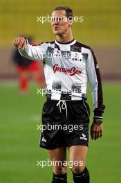 17.05.2005 Monte-Carlo, Monaco,  Charity Soccer (I`Amade) at the Stade Louis 2, with Prince Albert II of Monaco and Michael Schumacher, GER, Ferrari - May, Formula 1 World Championship, Rd 6, Monaco Grand Prix, MON