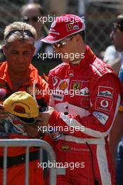 19.05.2005 Monte-Carlo, Monaco,  Michael Schumacher, GER, Ferrari - May, Formula 1 World Championship, Rd 6, Monaco Grand Prix, MON