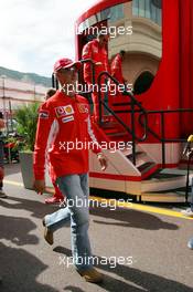 18.05.2005 Monte-Carlo, Monaco,  Michael Schumacher, GER, Ferrari - May, Formula 1 World Championship, Rd 6, Monaco Grand Prix, MON