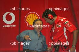 26.08.2005 Monza, Italy, Jean Todt, FRA, Ferrari, Teamchief, General Manager, GES - August, F1 testing, Autodromo Nazionale Monza, Italy