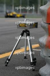 25.08.2005 Monza, Italy, Measuring equipment, feature - August, F1 testing, Autodromo Nazionale Monza, Italy