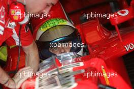 23.08.2005 Monza, Italy, Felipe Massa, BRA, Sauber Petronas, testing for Ferrari - August, F1 testing, Autodromo Nazionale Monza, Italy