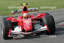 24.08.2005 Monza, Italy, Luca Badoer, ITA, Test Driver, Scuderia Ferrari - August, F1 testing, Autodromo Nazionale Monza, Italy