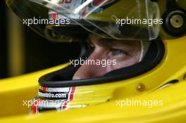 24.08.2005 Monza, Italy, Tiago Monteiro, PRT, Jordan - August, F1 testing, Autodromo Nazionale Monza, Italy