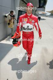 18.03.2005 Sepang, Malaysia, Michael Schumacher, GER, Ferrari - Friday, March, Formula 1 World Championship, Rd 2, Practice, Malaysian Grand Prix, KUL, Kuala Lumpur