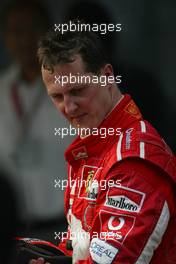 20.03.2005 Sepang, Malaysia, Michael Schumacher, GER, Ferrari - Sunday, March, Formula 1 World Championship, Rd 2, Podium, Malaysian Grand Prix, KUL, Kuala Lumpur