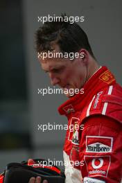 20.03.2005 Sepang, Malaysia, Michael Schumacher, GER, Ferrari - Sunday, March, Formula 1 World Championship, Rd 2, Podium, Malaysian Grand Prix, KUL, Kuala Lumpur