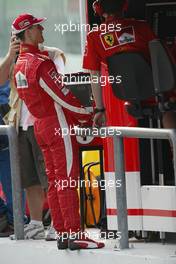 19.03.2005 Sepang, Malaysia, Michael Schumacher, GER, Ferrari - Saturday, March, Formula 1 World Championship, Rd 2, Practice, Malaysian Grand Prix, KUL, Kuala Lumpur