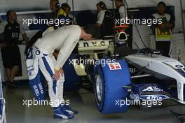 19.03.2005 Sepang, Malaysia, Mark Webber, AUS, BMW WilliamsF1 Team - Saturday, March, Formula 1 World Championship, Rd 2, Qualifying, Malaysian Grand Prix, KUL, Kuala Lumpur