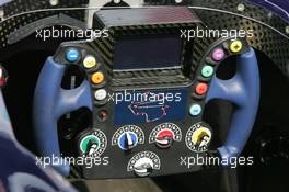 17.03.2005 Sepang, Malaysia, Red Bull Steering Wheel - Thursday, March, Formula 1 World Championship, Rd 2, Malaysian Grand Prix, KUL, Kuala Lumpur