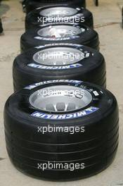 17.03.2005 Sepang, Malaysia, Michelin tyres - Thursday, March, Formula 1 World Championship, Rd 2, Malaysian Grand Prix, KUL, Kuala Lumpur