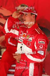 23.04.2005 Imola, San Marino, Michael Schumacher (GER), Scuderia Ferrari Marlboro, Portrait - April, Formula 1 World Championship, Rd 4, San Marino Grand Prix, RSM, practice