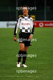 20.04.2005 San Marino, Charity football match with Michael Schumacher, GER, Ferrari - Michael Schumacher, GER, Ferrari - Partita Amichelvole Nazionale Piloti - Cervia Calcio 2005 - Wednesday evening, April, Formula 1 World Championship, Rd 4, San Marino Grand Prix, RSM