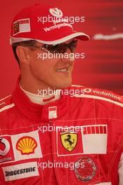 19.08.2005 Istanbul, Turkey, Michael Schumacher, GER, Ferrari - August, Formula 1 World Championship, Rd 14, Turkish Grand Prix, Istanbul Park, Turkey, Practice