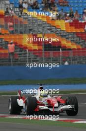 19.08.2005 Istanbul, Turkey, Ralf Schumacher, GER, Panasonic Toyota Racing, TF105, Action, Track - August, Formula 1 World Championship, Rd 14, Turkish Grand Prix, Istanbul Park, Turkey, Practice