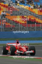 19.08.2005 Istanbul, Turkey, Michael Schumacher, GER, Scuderia Ferrari Marlboro, F2005, Action, Track - August, Formula 1 World Championship, Rd 14, Turkish Grand Prix, Istanbul Park, Turkey, Practice