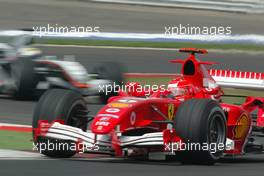 19.08.2005 Istanbul, Turkey, Michael Schumacher, GER, Ferrari - August, Formula 1 World Championship, Rd 14, Turkish Grand Prix, Istanbul Park, Turkey, Practice