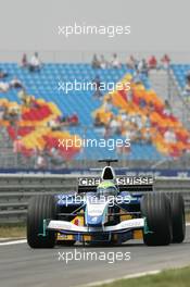 19.08.2005 Istanbul, Turkey, Felipe Massa, BRA, Sauber Petronas C24, Track, Action - August, Formula 1 World Championship, Rd 14, Turkish Grand Prix, Istanbul Park, Turkey, Practice