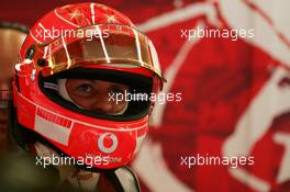 19.08.2005 Istanbul, Turkey, Michael Schumacher, GER, Ferrari - August, Formula 1 World Championship, Rd 14, Turkish Grand Prix, Istanbul Park, Turkey, Practice