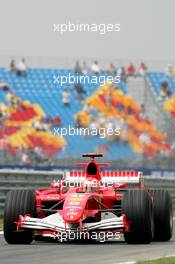 19.08.2005 Istanbul, Turkey, Michael Schumacher, GER, Scuderia Ferrari Marlboro, F2005, Action, Track - August, Formula 1 World Championship, Rd 14, Turkish Grand Prix, Istanbul Park, Turkey, Practice