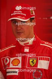 19.08.2005 Istanbul, Turkey, Michael Schumacher, GER, Ferrari - August, Formula 1 World Championship, Rd 14, Turkish Grand Prix, Istanbul Park, Turkey, Practice