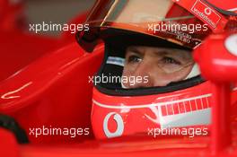 19.08.2005 Istanbul, Turkey, Michael Schumacher, GER, Ferrari - August, Formula 1 World Championship, Rd 14, Turkish Grand Prix, Istanbul Park, Turkey, Practice