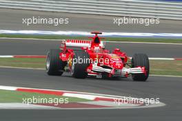 19.08.2005 Istanbul, Turkey, Michael Schumacher, GER, Ferrari - August, Formula 1 World Championship, Rd 14, Turkish Grand Prix, Istanbul Park, Turkey, Practice