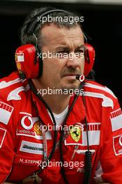 19.08.2005 Istanbul, Turkey, Nigel Stepney, GBR, Ferrari race technical manager - August, Formula 1 World Championship, Rd 14, Turkish Grand Prix, Istanbul Park, Turkey, Practice