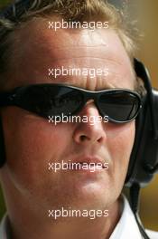 19.08.2005 Istanbul, Turkey, Johnny Herbert, GBR, Jordan Sporting Relations Manager- August, Formula 1 World Championship, Rd 14, Turkish Grand Prix, Istanbul Park, Turkey, Practice