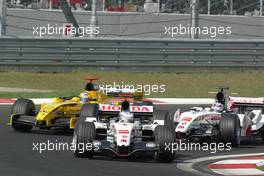 21.08.2005 Istanbul, Turkey, Jenson Button, GBR, BAR Honda - August, Formula 1 World Championship, Rd 14, Turkish Grand Prix, Istanbul Park, Turkey, Race