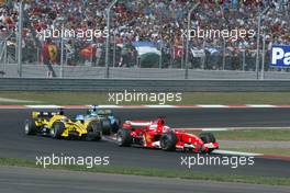 21.08.2005 Istanbul, Turkey, Rubens Barrichello, BRA, Ferrari - August, Formula 1 World Championship, Rd 14, Turkish Grand Prix, Istanbul Park, Turkey, Race