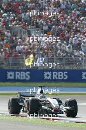 21.08.2005 Istanbul, Turkey, Juan-Pablo Montoya, COL, West McLaren Mercedes - August, Formula 1 World Championship, Rd 14, Turkish Grand Prix, Istanbul Park, Turkey, Race