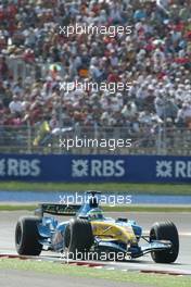 21.08.2005 Istanbul, Turkey, Giancarlo Fisichella, ITA, Mild Seven Renault F1 Team - August, Formula 1 World Championship, Rd 14, Turkish Grand Prix, Istanbul Park, Turkey, Race