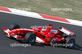 20.08.2005 Istanbul, Turkey, Rubens Barrichello, BRA, Ferrari - August, Formula 1 World Championship, Rd 14, Turkish Grand Prix, Istanbul Park, Turkey, Practice