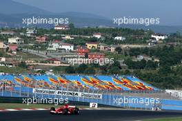 20.08.2005 Istanbul, Turkey, Michael Schumacher, GER, Ferrari - August, Formula 1 World Championship, Rd 14, Turkish Grand Prix, Istanbul Park, Turkey, Practice