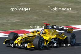 20.08.2005 Istanbul, Turkey, Tiago Monteiro, PRT, Jordan - August, Formula 1 World Championship, Rd 14, Turkish Grand Prix, Istanbul Park, Turkey, Practice