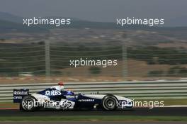 20.08.2005 Istanbul, Turkey, Mark Webber, AUS, BMW WilliamsF1 Team, FW27, Action, Track - August, Formula 1 World Championship, Rd 14, Turkish Grand Prix, Istanbul Park, Turkey, Practice