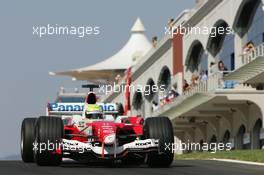 20.08.2005 Istanbul, Turkey, Ralf Schumacher, GER, Panasonic Toyota Racing, TF105, Action, Track - August, Formula 1 World Championship, Rd 14, Turkish Grand Prix, Istanbul Park, Turkey, Practice