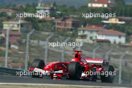 20.08.2005 Istanbul, Turkey, Michael Schumacher, GER, Ferrari - August, Formula 1 World Championship, Rd 14, Turkish Grand Prix, Istanbul Park, Turkey, Practice